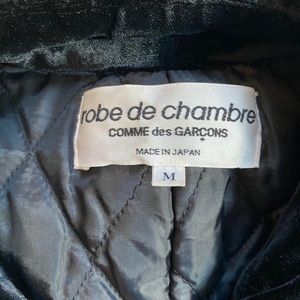 Vintage Comme de Garçons velvet jacket!